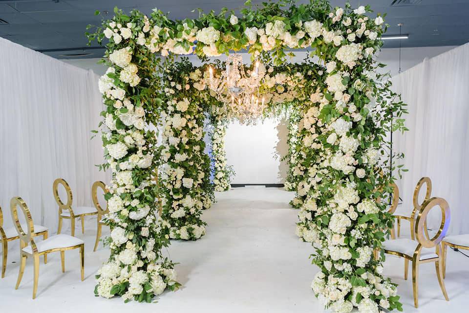 Ceremony Floral Arches