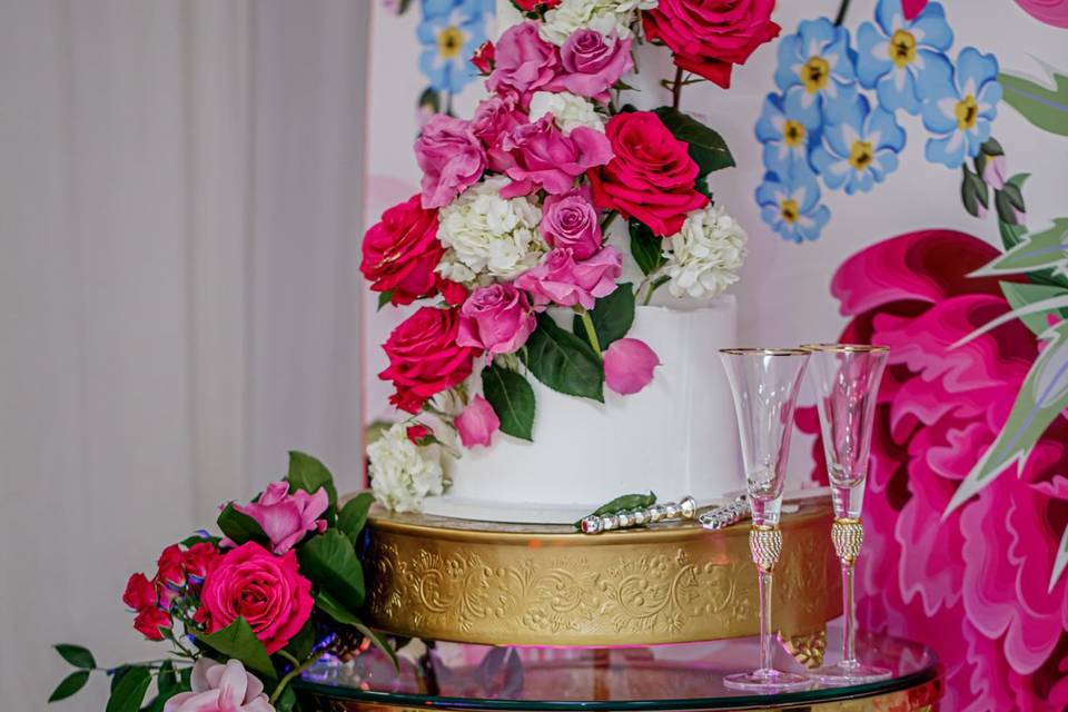 Cake floral