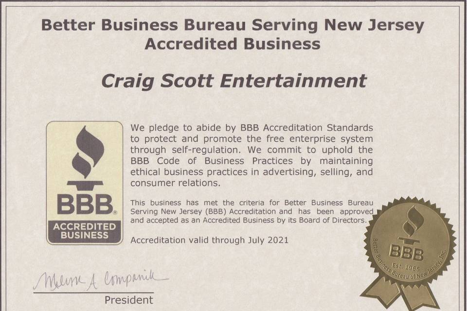 Craig Scott Entertainment