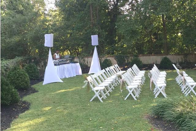 Ceremony set-up