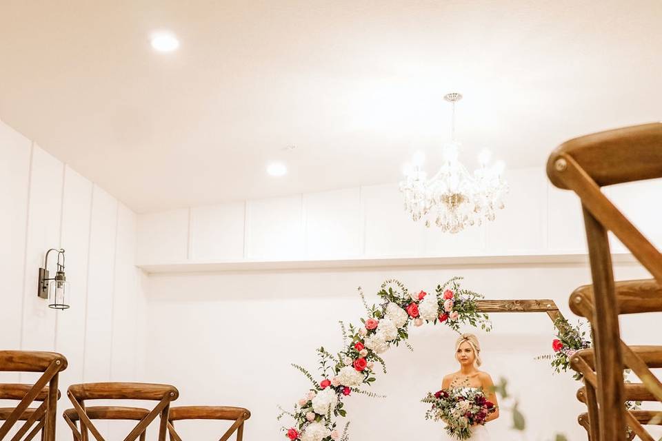 Indoor ceremony Suite 164