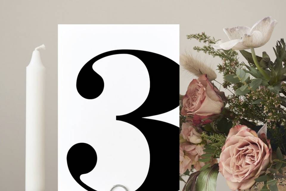 Table Numbers