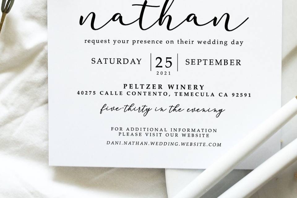 Wedding Invitation