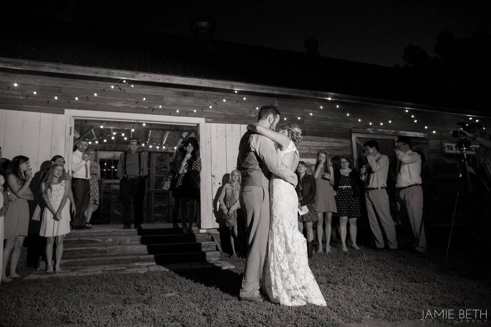 Couple dancing