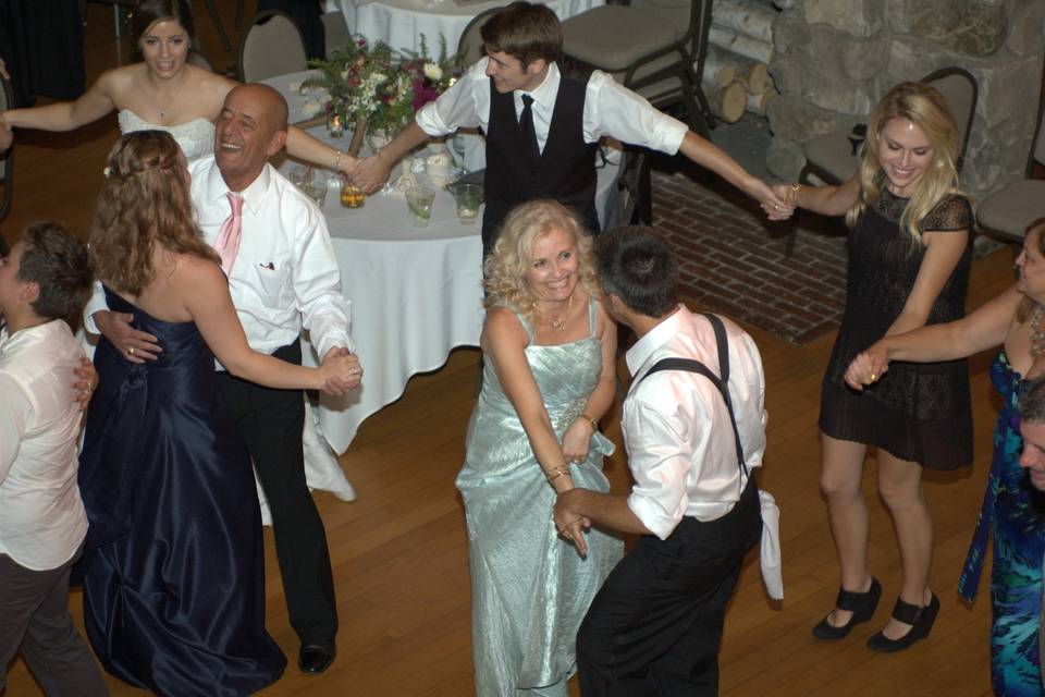 Bride's parents dance