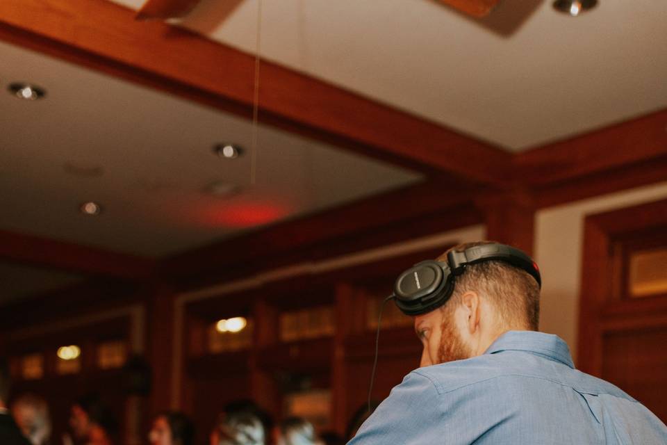 DJing the Jones' Wedding!