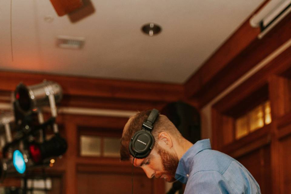 DJing the Jones' Wedding!