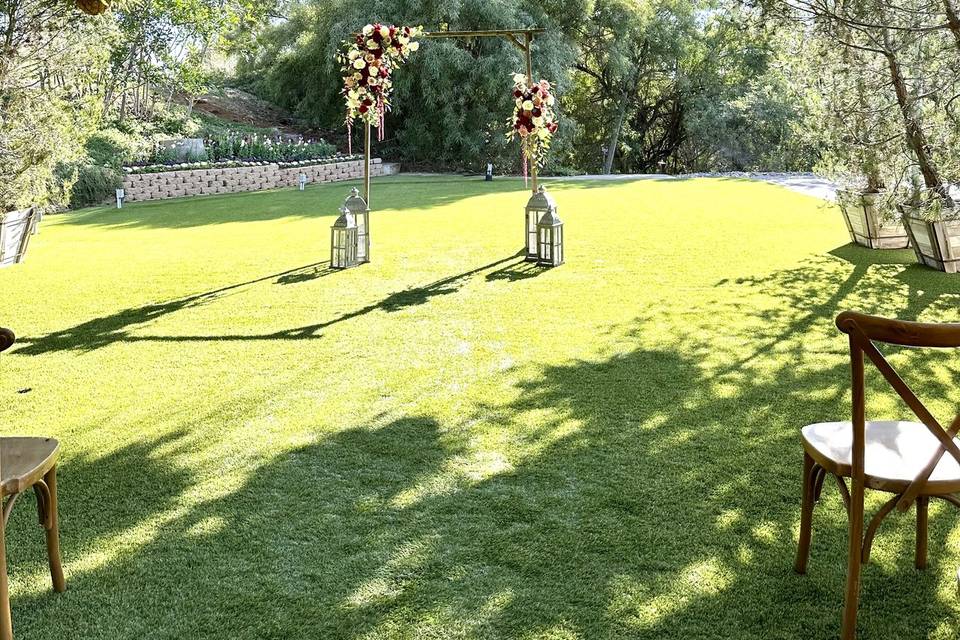 Flower Arch decor