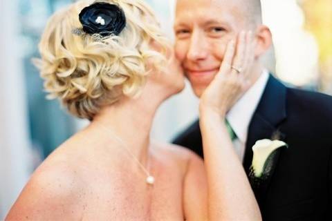 Couple kissing