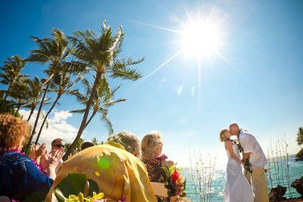 Sunny day for a wedding