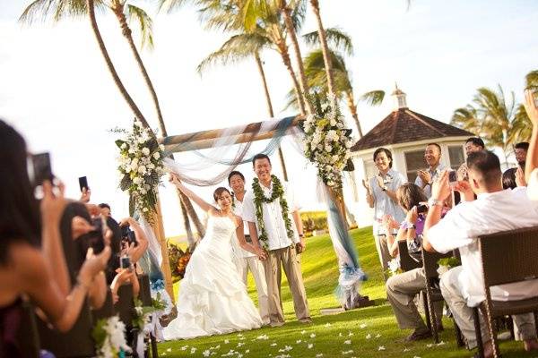 Outdoor wedding