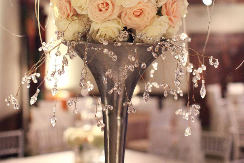 Statement floral arrangements