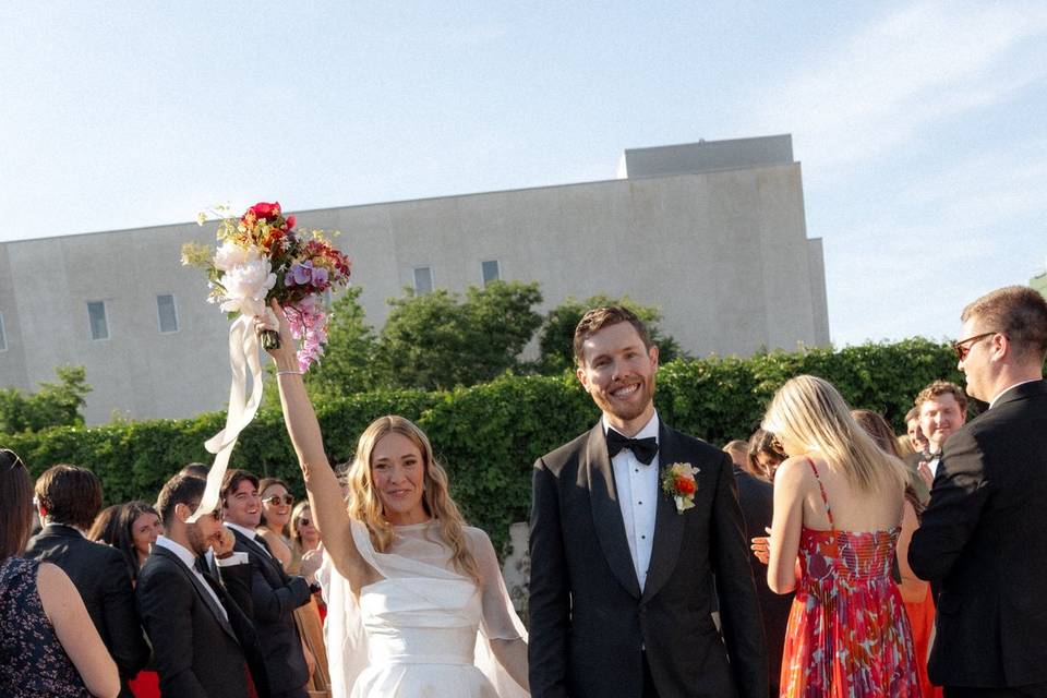 Ceremony in Courtyard