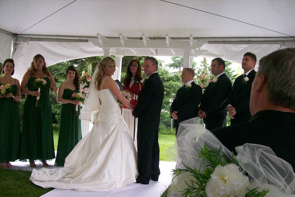 Stevi Hanson Wedding Officiant