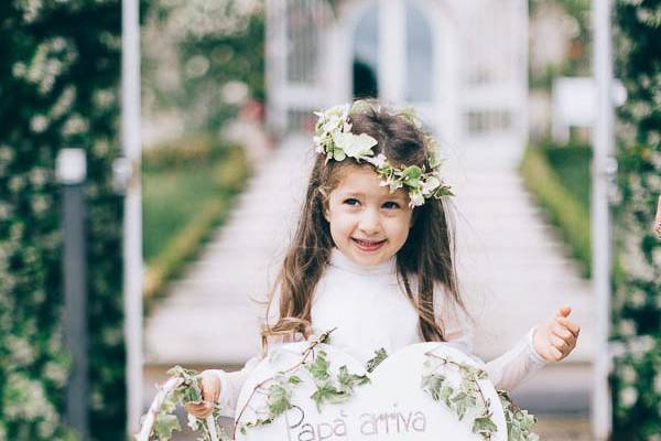 Lovely flower girl