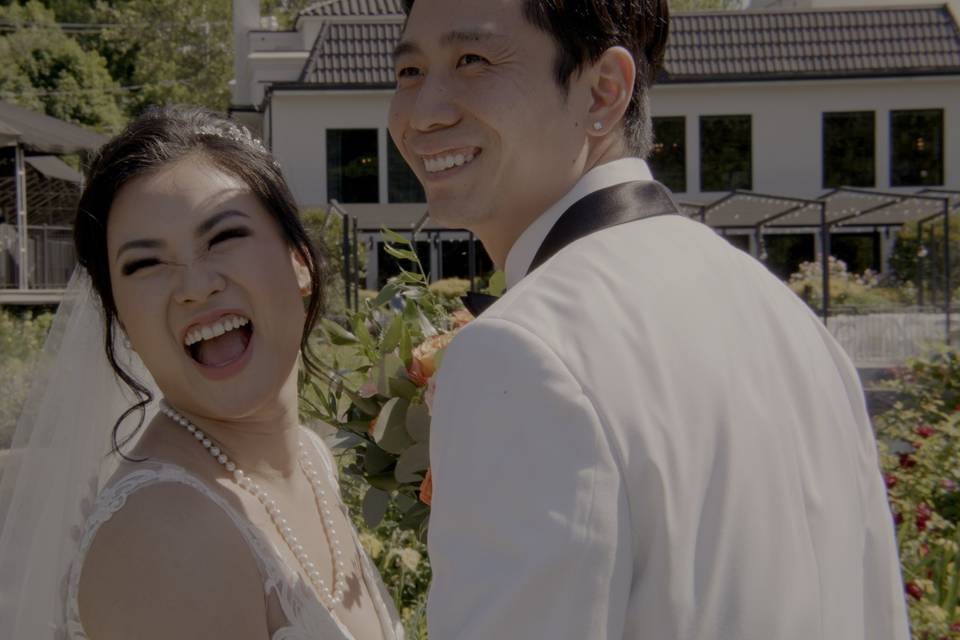 Laughing