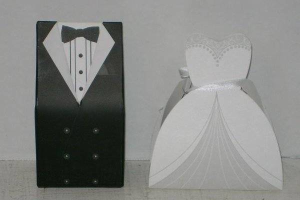 dress & tuxedo favor boxes