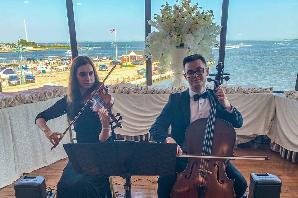 String Duo Crescent Beach Club