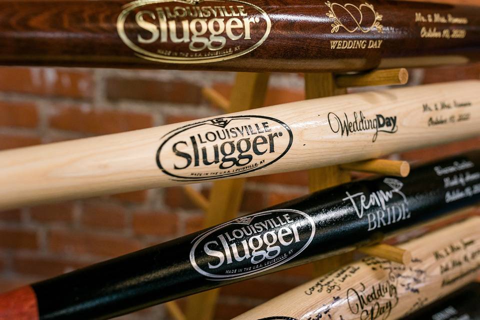 Personalized bats available!