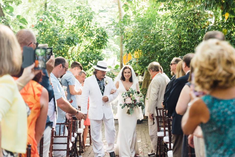 Wedding procession