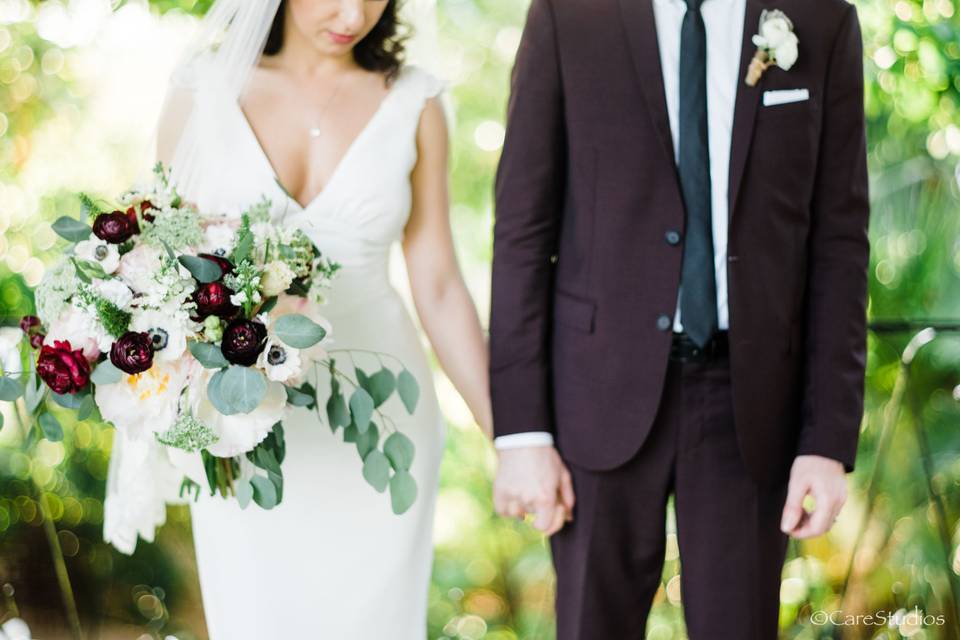 Bride and groom