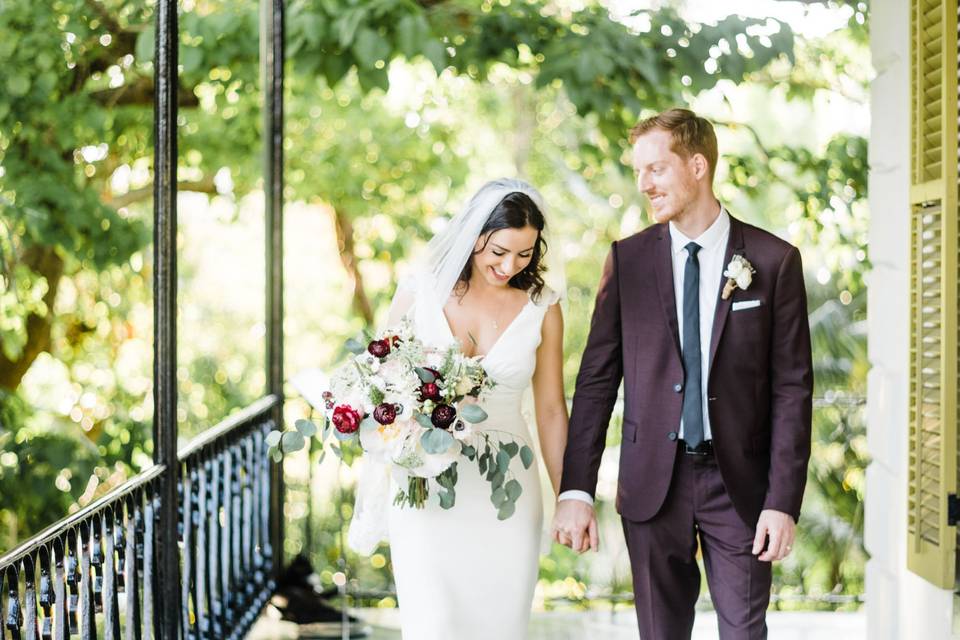 Bride and groom