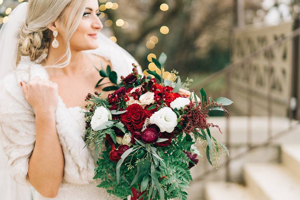 Lovely bridal bouquet