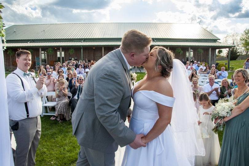 Mr. and Mrs. First Kiss