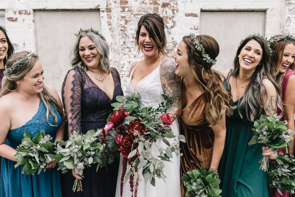 Vibrant Fairytale Florals from Una + Scotty's Savannah Wedding at La Scala  — Ivory & Beau