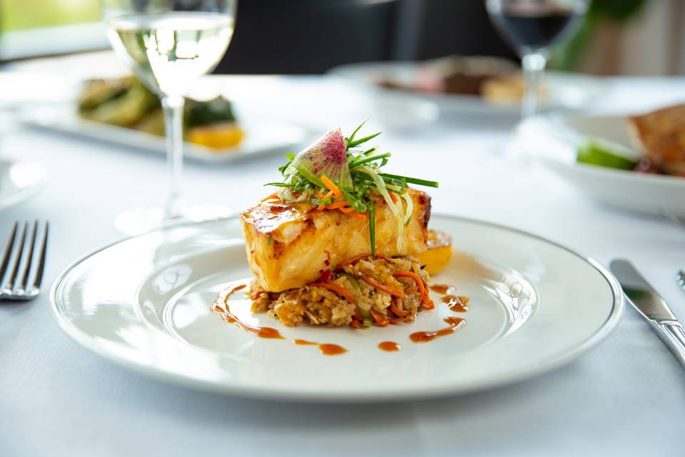 Miso Glazed Seabass