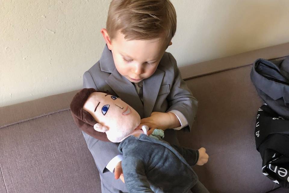 Lookalike ring bearer doll