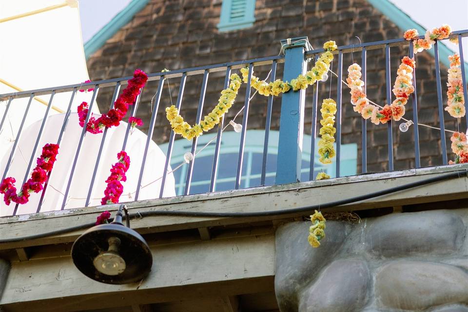 Carnation garlands