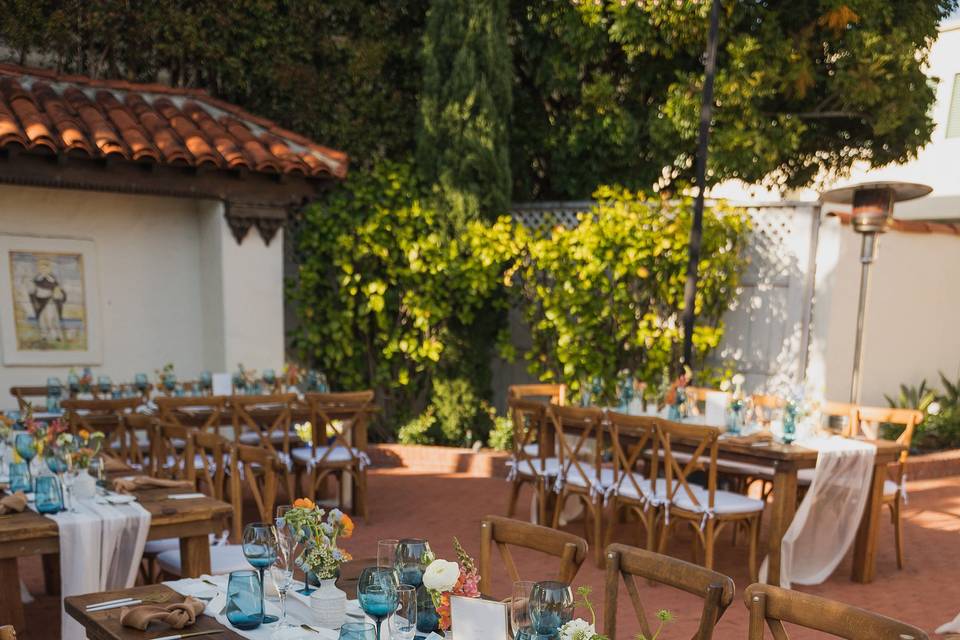 Tablescape at Darlington House