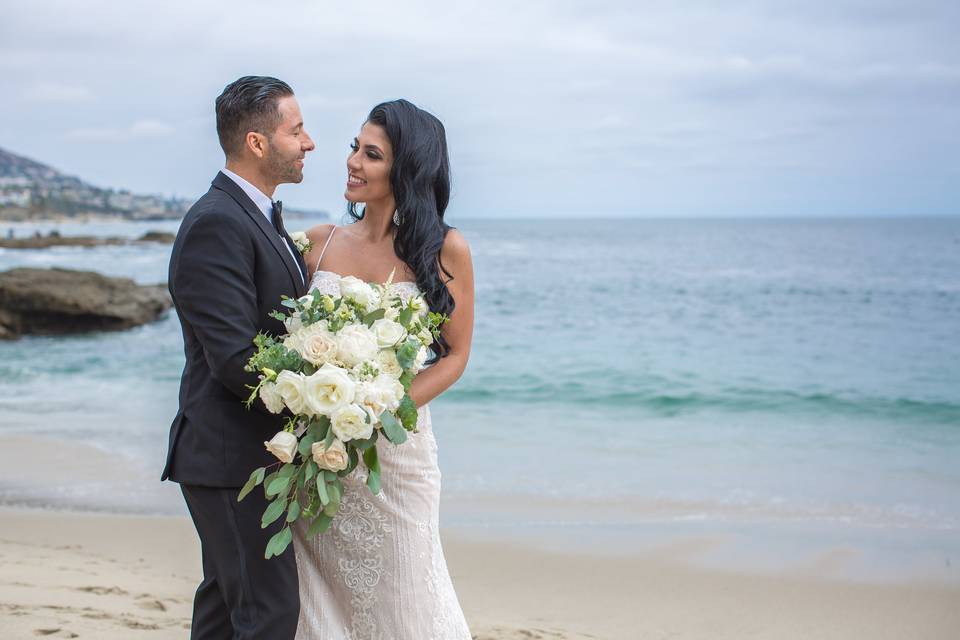 Waterside couple