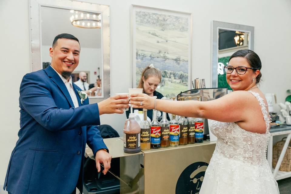 Newlyweds Love Espresso Dave's
