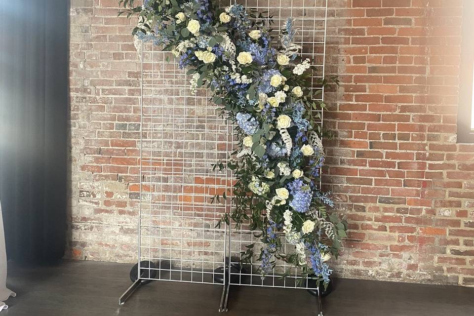 Floral Photo Wall