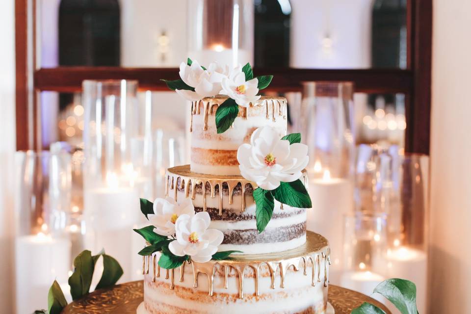 Butter End wedding cake