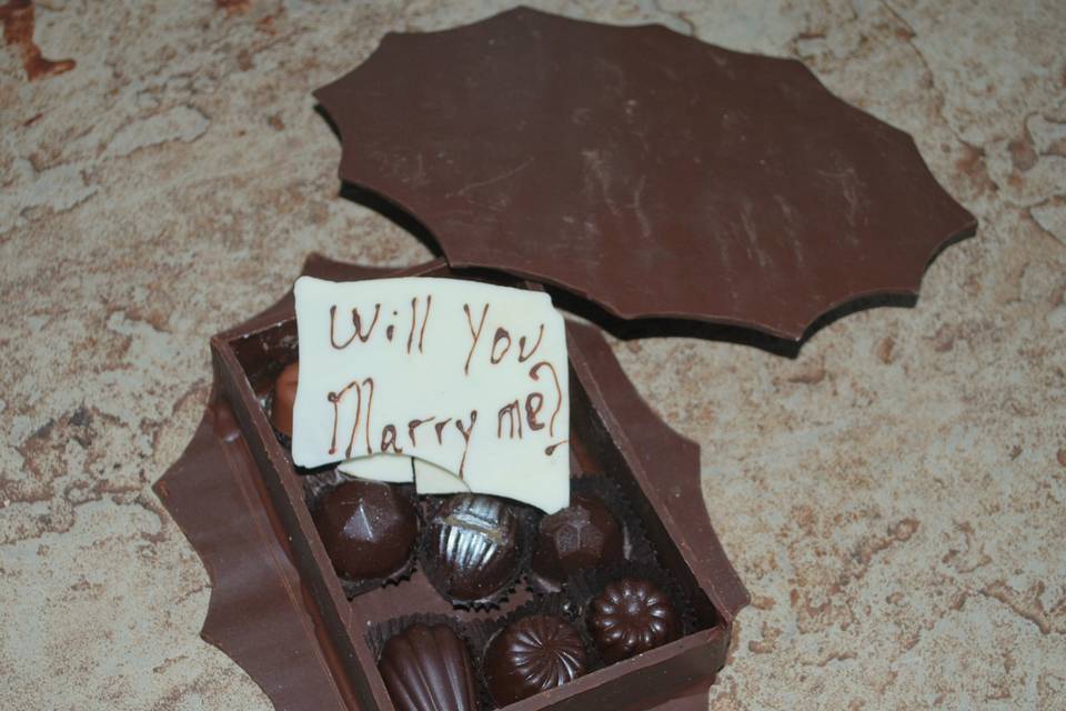 Will you marry me truffles