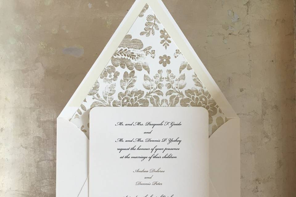 White invite