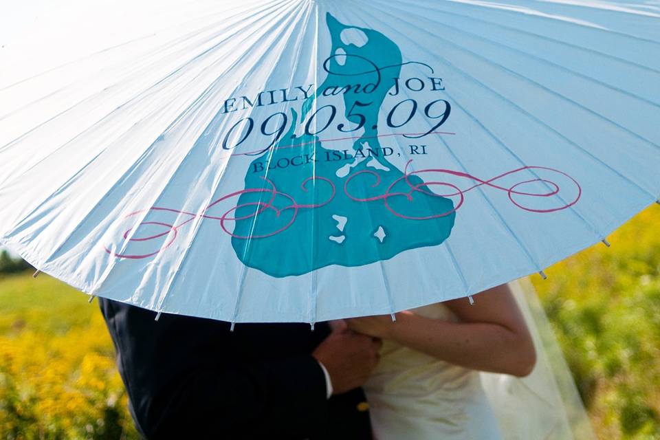 Custom Logo Painted Parasol