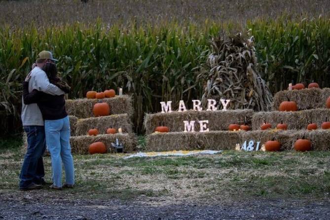 She said yes!