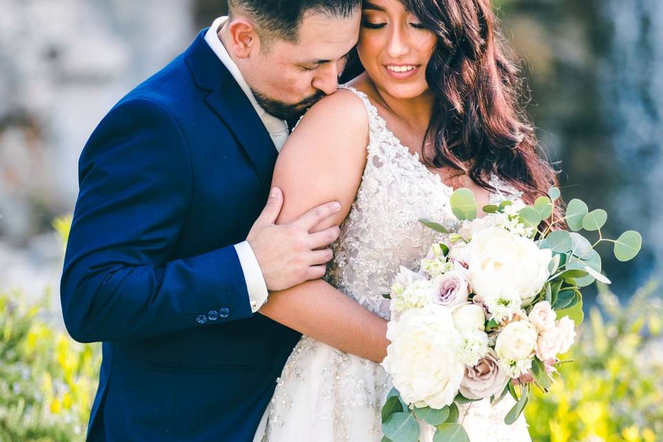 Bride and groom