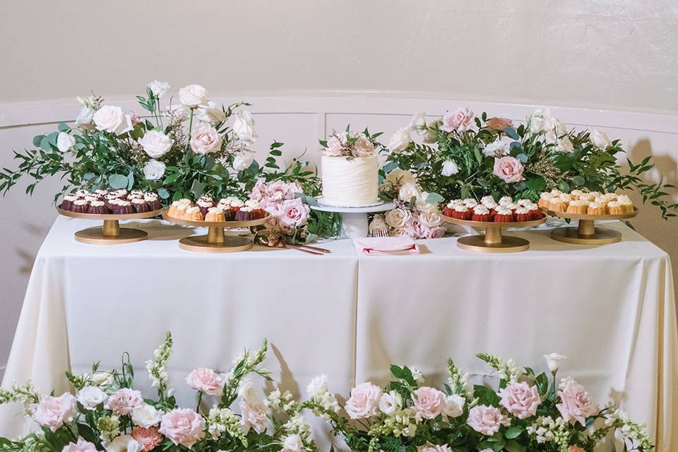 Dessert table