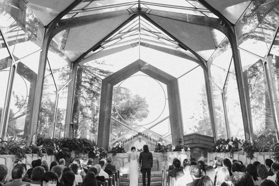 2021 Wayfarer's Chapel wedding