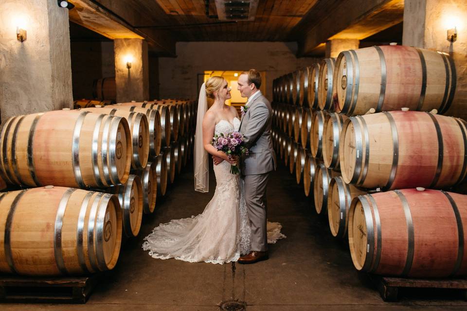 A Vineyard Wedding at the Williamsburg Winery in Williamsburg, Virginia