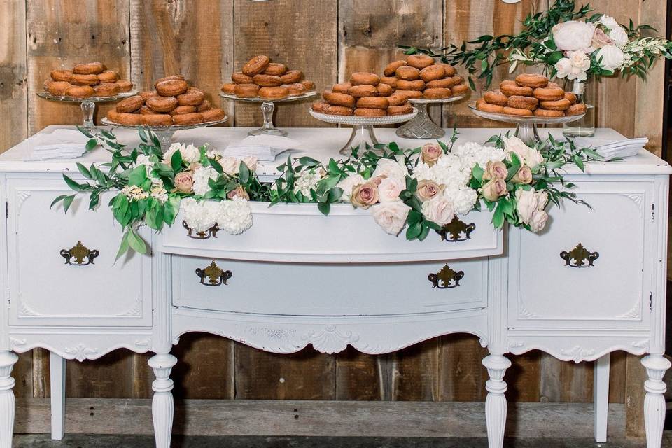 Beautiful dessert table