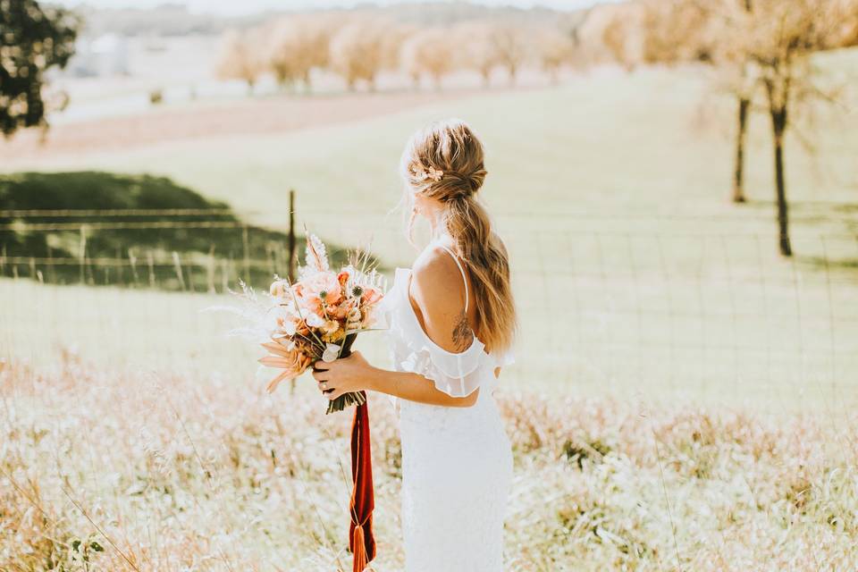 Boho bride