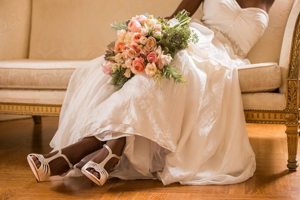 Bride waiting