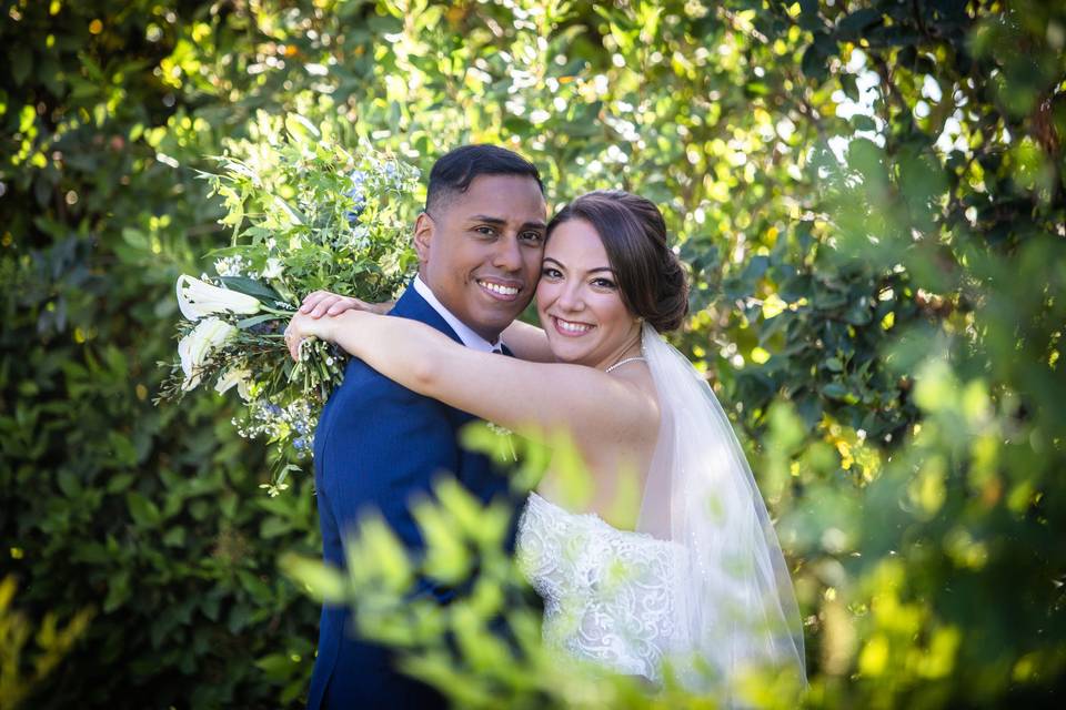 Bride and groom