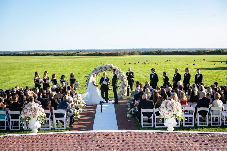 Bourne Mansion Ceremony
